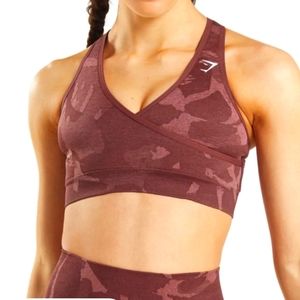 Gymshark Camo Seamless Sports Bra